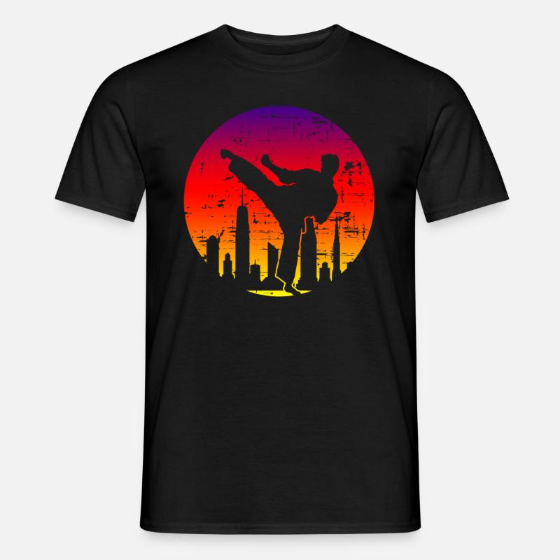 Karate - Männer T-Shirt - Schwarz