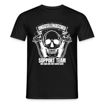 Junggesellenabschied Party Crew Feiern Hochzeit - Männer T-Shirt - Schwarz - Vorne - AI Model Male 178 light (178cm)