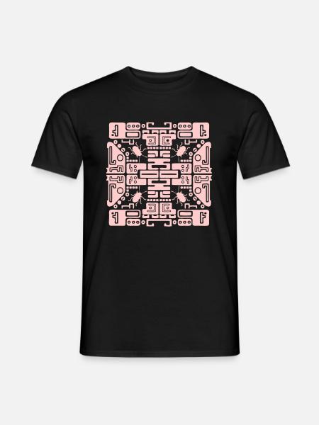 computer bug progamming - Männer T-Shirt - Schwarz