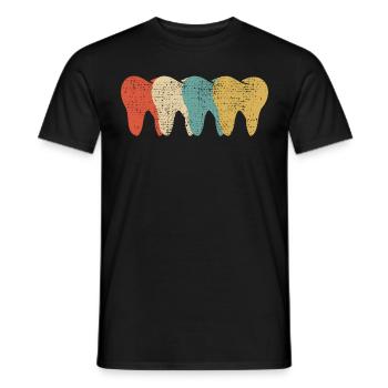 Dentiste Dentiste Dentistes Dentistes - T-shirt homme - noir - Devant - AI Model Male 178 light (178cm)