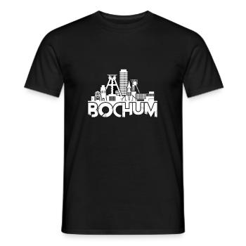 Bochum - T-shirt homme - noir - Devant - AI Model Male 178 light (178cm)