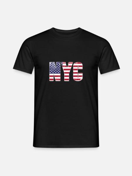 NYC - Men's T-Shirt - black