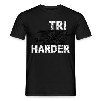 Triathlon et sport - T-shirt homme - noir - Devant - AI Model Male 178 light (178cm)