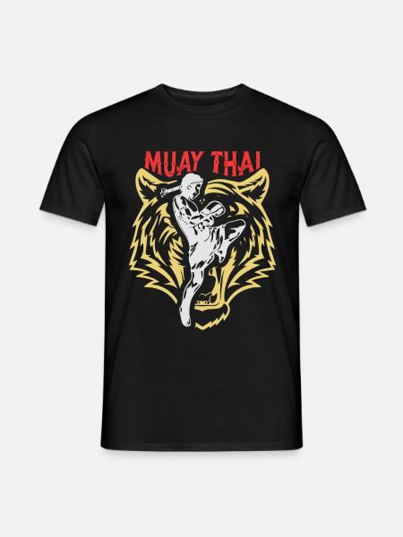 Muay Thai Boxe thaïlandaise - T-shirt homme - noir