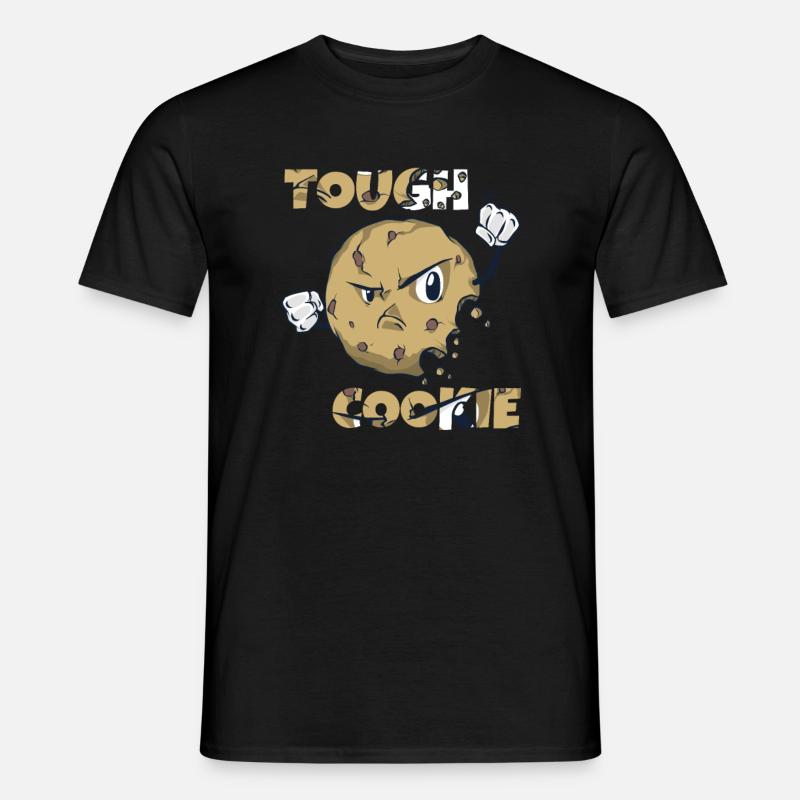 One Tough Cookie Ein harter Keks - Männer T-Shirt - Schwarz
