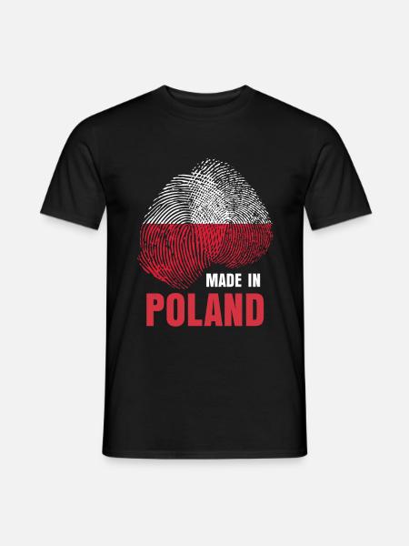 Pologne Pologne Polska - T-shirt homme - noir