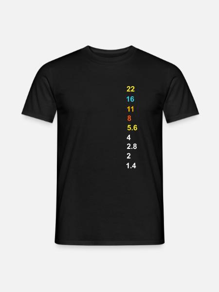 Kamera Fotograf Geschenk - Männer T-Shirt - Schwarz