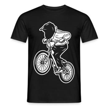 BMX Kid - T-shirt homme - noir - Devant - AI Model Male 178 light (178cm)