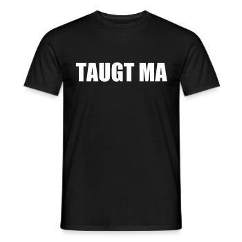 TAUGT MA WIEN OIDA AUTRICHE - T-shirt homme - noir - Devant - AI Model Male 178 light (178cm)