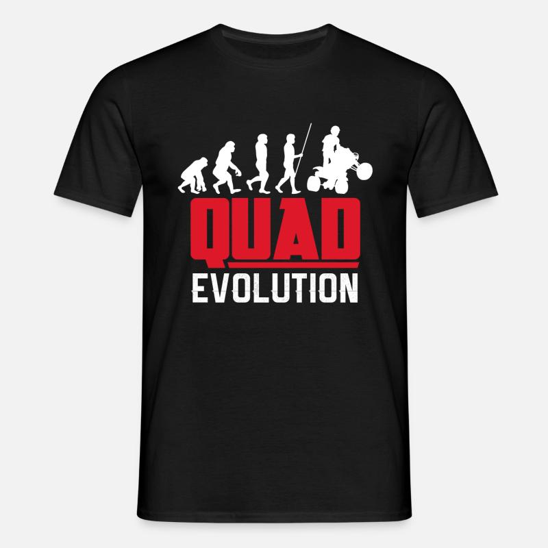 Quad Evolution - T-shirt Homme - noir