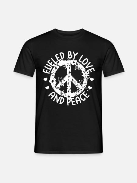 Hippies - Men's T-Shirt - black