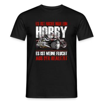 TRIKER HOBBY T-SHIRT - Men's T-Shirt - black - Front - AI Model Male 178 light (178cm)