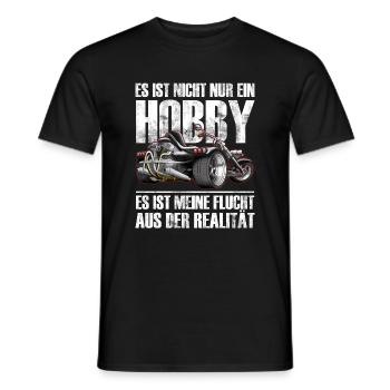 TRIKER HOBBY T-SHIRT - Men's T-Shirt - black - Front - AI Model Male 178 light (178cm)