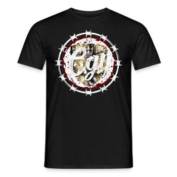 CGN Bloot - Männer T-Shirt - Schwarz - Vorne - AI Model Male 178 light (178cm)