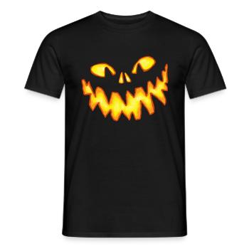Pumpkin - Männer T-Shirt - Schwarz - Vorne - AI Model Male 178 light (178cm)