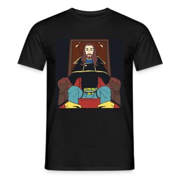Hex trone - T-shirt homme - noir - Devant - AI Model Male 178 light (178cm)