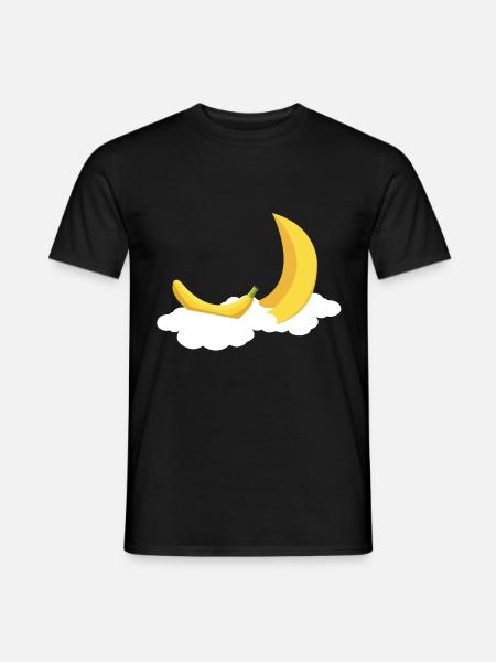 banana moon - Men's T-Shirt - black
