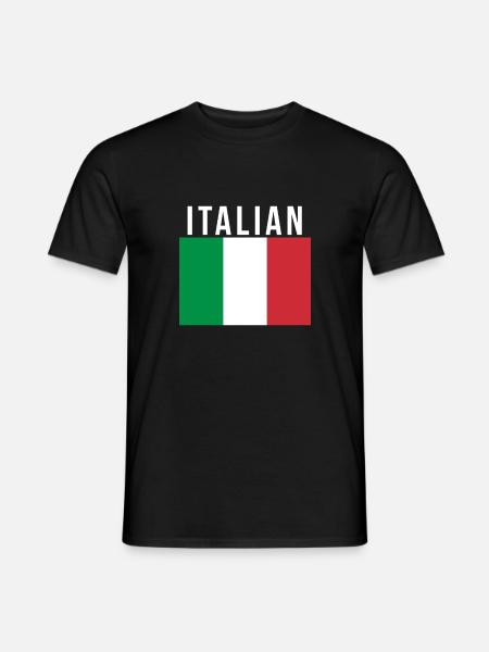 Italian Italian - Men's T-Shirt - black