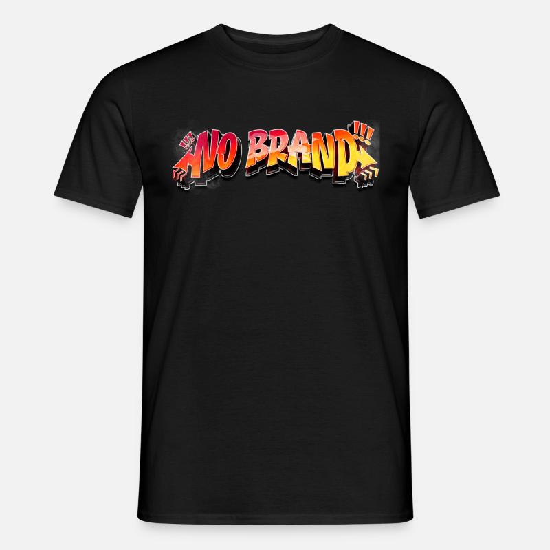 Keine Marke - Graffiti - Männer T-Shirt - Schwarz
