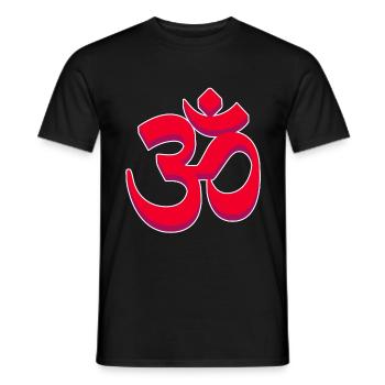 Hindouisme Symbole sacré Cadeau noir - T-shirt homme - noir - Devant - AI Model Male 178 light (178cm)