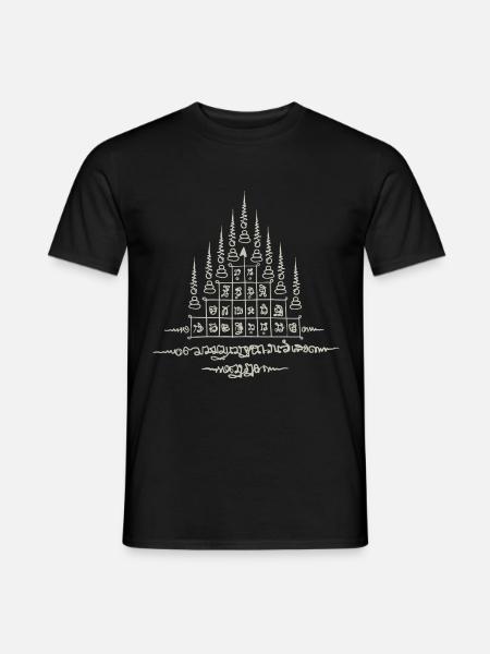 Sak Yant Thai Tattoo Nine Tips Cool Gift - Men's T-Shirt - black