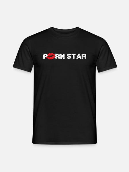 Porn Star - Men's T-Shirt - black
