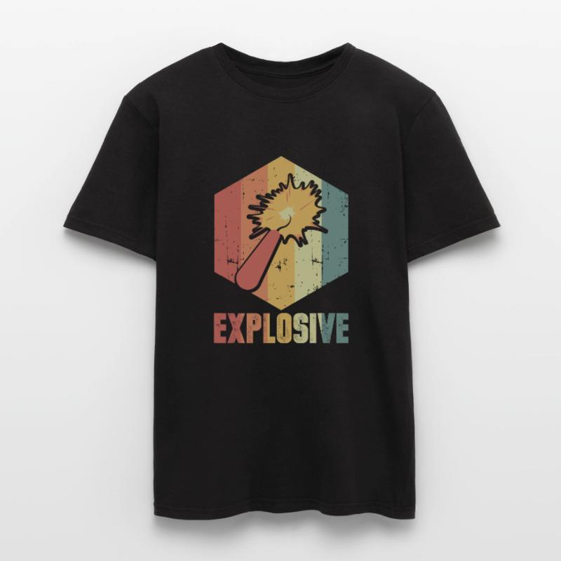 Dynamite Retro Cool Cadeau Dynamit T-shirt homme