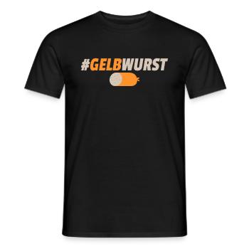 Gelbwurst Petersilie Metzgerei - Männer T-Shirt - Schwarz - Vorne - AI Model Male 178 light (178cm)