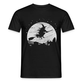 sorcière - T-shirt homme - noir - Devant - AI Model Male 178 light (178cm)