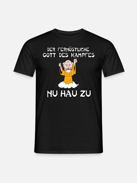 Nu hau zu - Männer T-Shirt - Schwarz