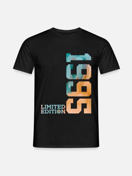 31. GEBURTSTAG LIMITED EDITION 1995 - Männer T-Shirt - Schwarz