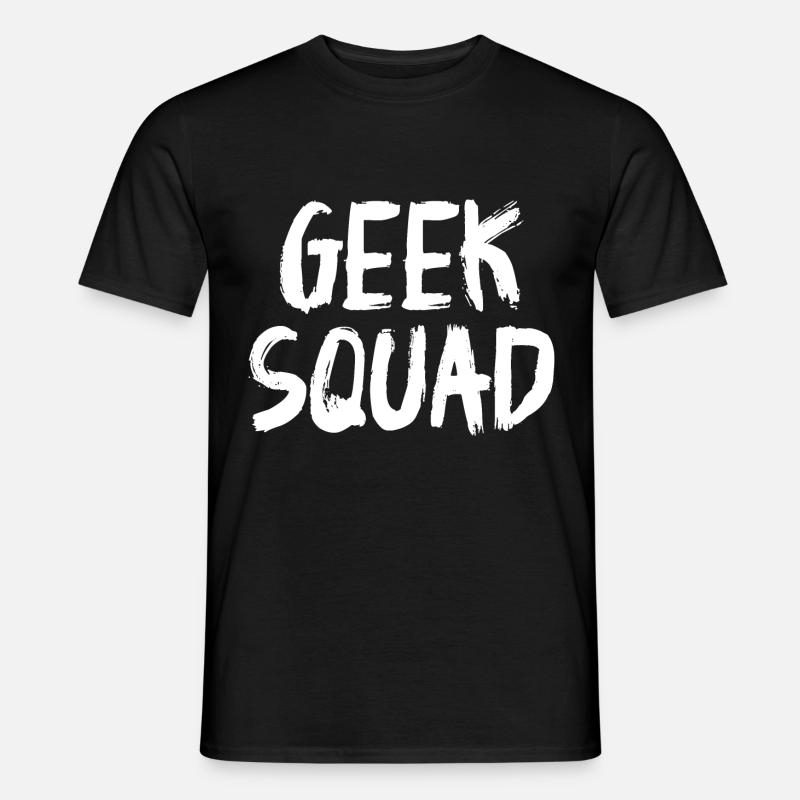 Geek Squad - Männer T-Shirt - Schwarz