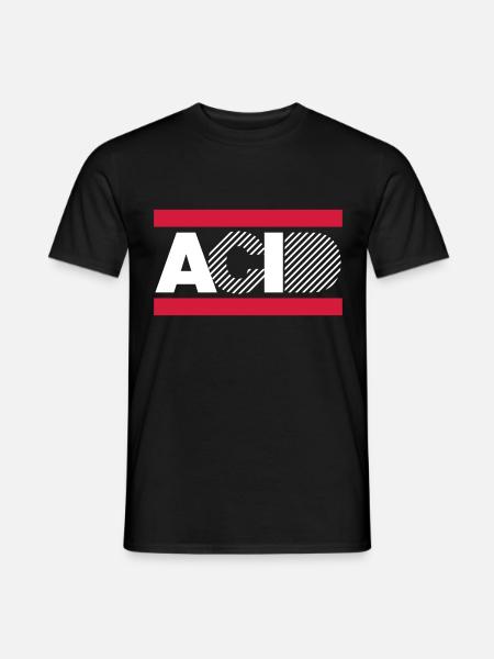 ACID - Men's T-Shirt - black