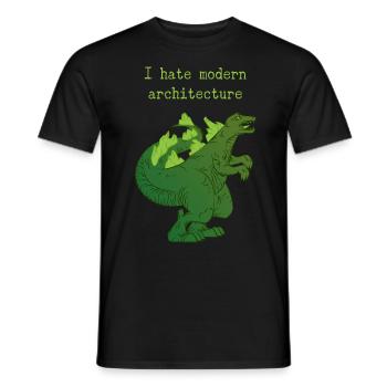 Monster - Men's T-Shirt - black - Front - AI Model Male 178 light (178cm)