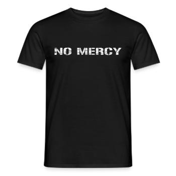 No Mercy Motivation fürs Workout - Männer T-Shirt - Schwarz - Vorne - AI Model Male 178 light (178cm)