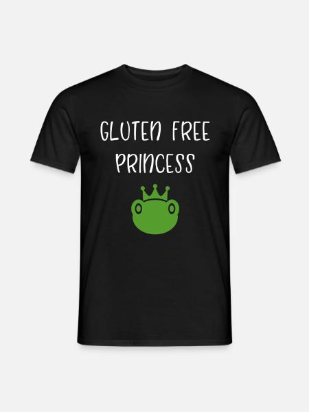 Princesse sans gluten - T-shirt homme - noir
