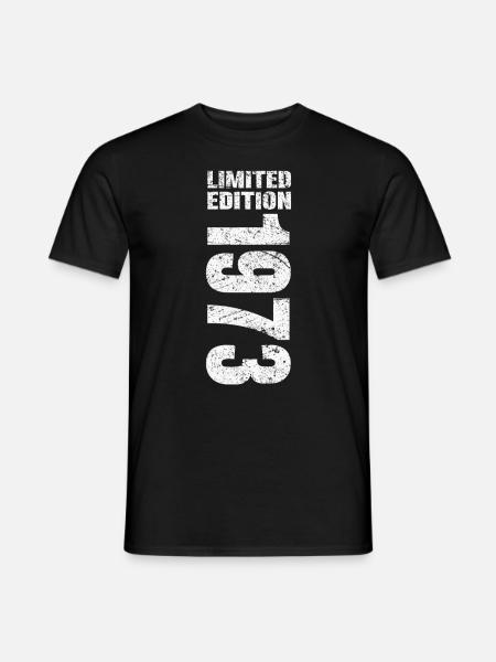 1973 Limited Edition - Männer T-Shirt - Schwarz