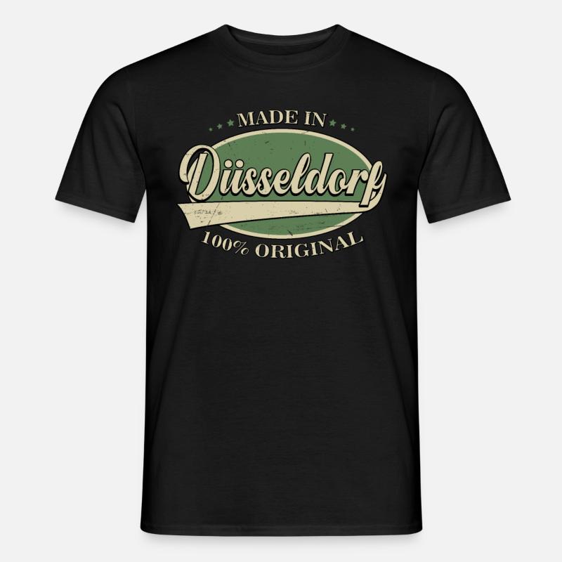 Made in Dusseldorf - Men's T-shirt - black