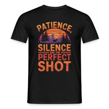 Photographie de nature Photographie animalière Photographie - T-shirt homme - noir - Devant - AI Model Male 178 light (178cm)
