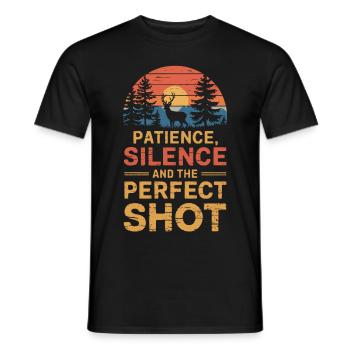 Photographie animalière Photographie de nature Photographie - T-shirt homme - noir - Devant - AI Model Male 178 light (178cm)