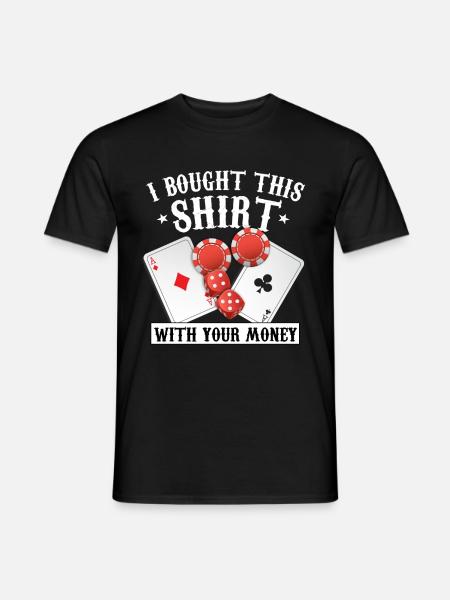 poker - Men's T-Shirt - black