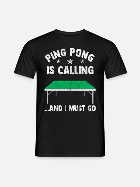Ping-pong - Men's T-Shirt - black
