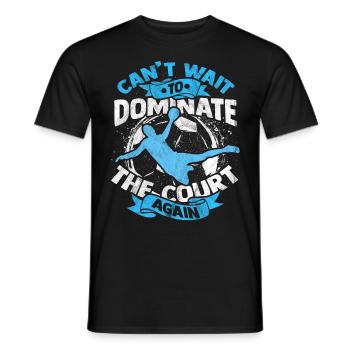 Handball - T-shirt homme - noir - Devant - AI Model Male 178 light (178cm)