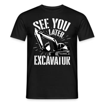 Pellets de voirie - T-shirt homme - noir - Devant - AI Model Male 178 light (178cm)