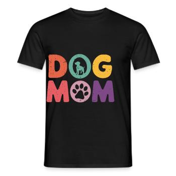 Gift Saying Pets Dog Dog Love - Men's T-Shirt - black - Front - AI Model Male 178 light (178cm)