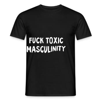 Feminism Saying Gift Vintage Emancipation - Men's T-Shirt - black - Front - AI Model Male 178 light (178cm)