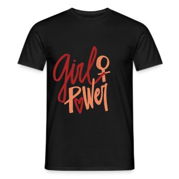 Feminismus Spruch Geschenk Vintage Emanzipation - Männer T-Shirt - Schwarz - Vorne - AI Model Male 178 light (178cm)