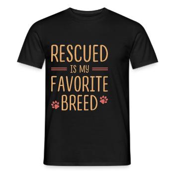 Frauen Geschenk Spruch Haustiere Hunde Hund Love - Männer T-Shirt - Schwarz - Vorne - AI Model Male 178 light (178cm)