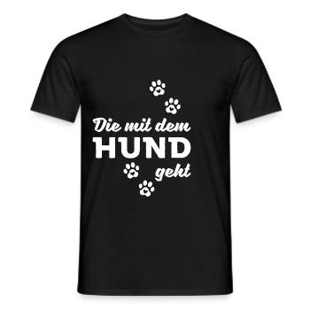 Frauen Geschenk Spruch Haustiere Hunde Hund Love - Männer T-Shirt - Schwarz - Vorne - AI Model Male 178 light (178cm)