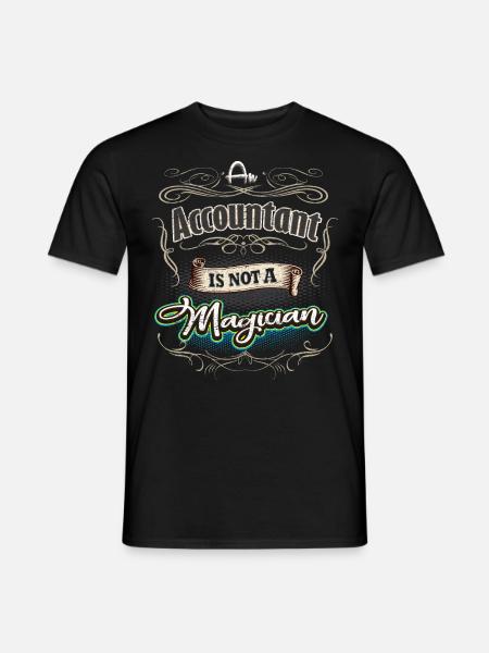 Accountant - Men's T-Shirt - black
